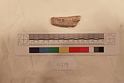Stucco Fragment, Stucco; carved