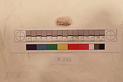 Stucco Fragment, Stucco; carved, painted