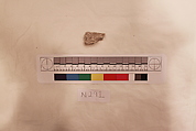 Stucco Fragment, Stucco; carved