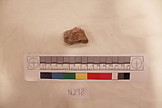 Stucco Fragment, Stucco; carved, painted