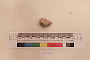 Stucco Fragment, Stucco; carved