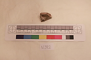 Stucco Fragment, Stucco; carved