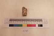 Stucco Fragment, Stucco; carved
