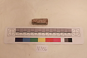 Stucco Fragment, Stucco; carved