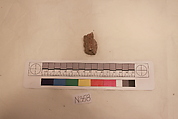 Stucco Fragment, Stucco; carved