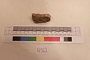 Stucco Fragment, Stucco; carved
