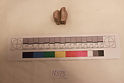 Stucco Fragment, Stucco; carved