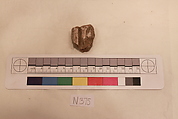 Stucco Fragment, Stucco; carved