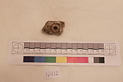 Stucco Fragment, Stucco; carved