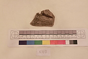 Stucco Fragment, Stucco; carved