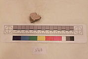 Stucco Fragment, Stucco; carved