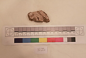 Stucco Fragment, Stucco; carved