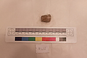 Stucco Fragment, Stucco; carved; painted