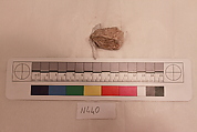 Stucco Fragment, Stucco; carved