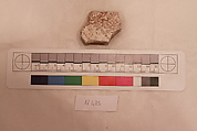 Stucco Fragment, Stucco; carved, painted