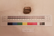 Stucco Fragment, Stucco; carved
