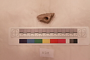 Stucco Fragment, Stucco; carved