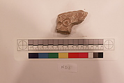 Stucco Fragment, Stucco; carved