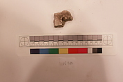 Stucco Fragment, Stucco; carved