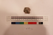 Stucco Fragment, Stucco; carved, painted