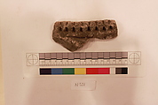 Stucco Fragment, Stucco; carved
