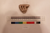 Stucco Fragment, Stucco; carved