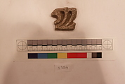 Stucco Fragment, Stucco; carved