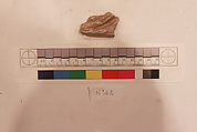 Stucco Fragment, Stucco; carved