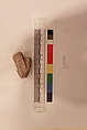 Stucco Fragment, Stucco; carved, painted