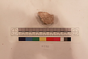 Stucco Fragment, Stucco; carved