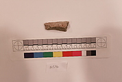 Stucco Fragment, Stucco; carved