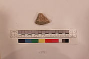 Stucco Fragment, Stucco; carved