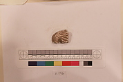 Stucco Fragment, Stucco; carved
