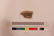 Stucco Fragment, Stucco; carved