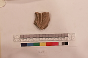 Stucco Fragment, Stucco; carved