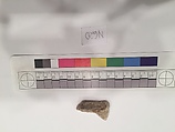 Stucco Fragment, Stucco; carved