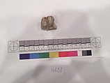 Stucco Fragment, Stucco; carved
