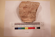 Stucco Fragment, Stucco; carved