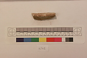 Stucco Fragment, Stucco; carved, painted (?)