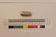 Stucco Fragment, Stucco; carved, painted