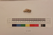 Stucco Fragment, Stucco; carved, painted (?)