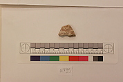 Stucco Fragment, Stucco; carved