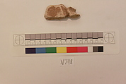 Stucco Fragment, Stucco; carved