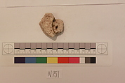 Stucco Fragment, Stucco; carved