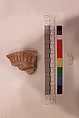 Stucco Fragment, Stucco; carved