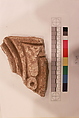 Stucco Fragment, Stucco; carved, painted