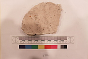 Stucco Fragment, Stucco; carved