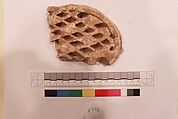 Stucco Fragment, Stucco; carved