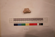 Stucco Fragment, Stucco; carved