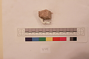 Stucco Fragment, Stucco; carved